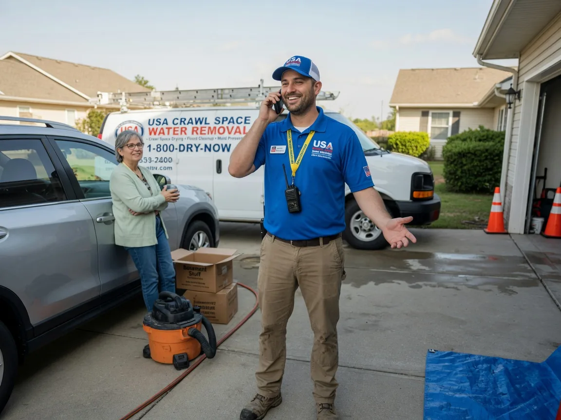 Crawl Space Water Removal Rush Center, KS FAQs